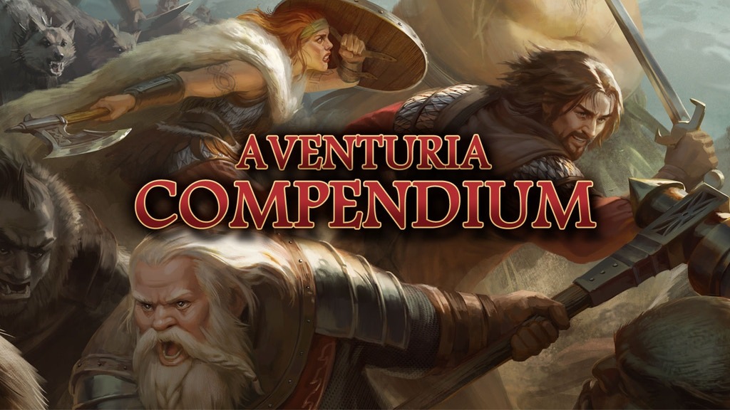 The Aventuria Compendium Kickstarter
