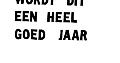 Volgens mij wordt dit een heel goed jaar, Loesje